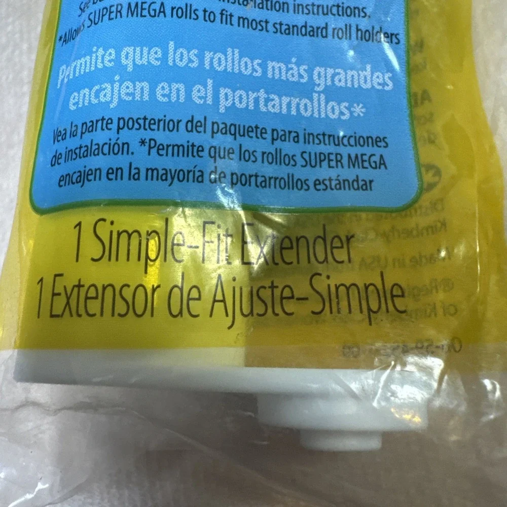 SCOTT Simple Fit Toilet Paper Roll‎ Extender for Larger Rolls NIP